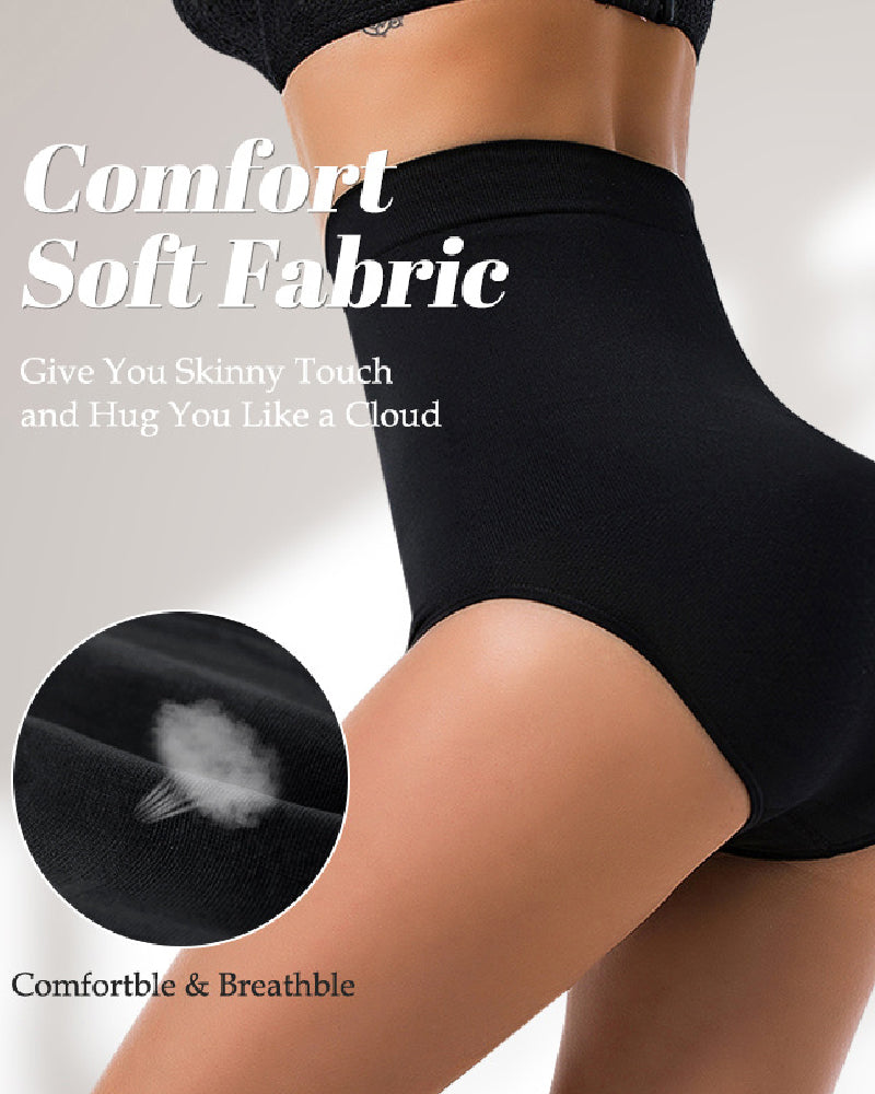 Bauchkontrolle Hohe Taille Miederslips Atmungsaktive Weiche Unterhosen