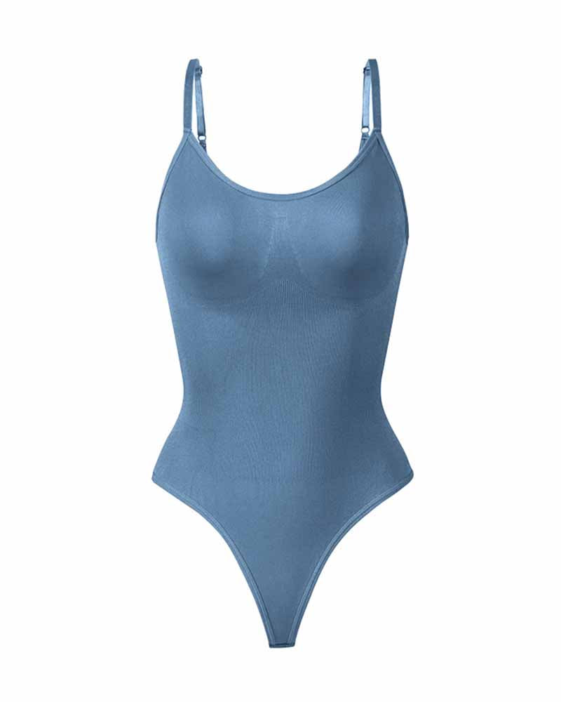 Shapshe® Nahtlose Bauchweg Rundhals Tanga Tanktop Body Shaper Bodysuits