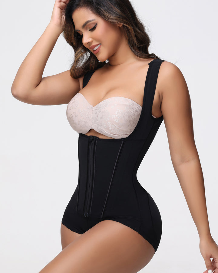 Shapshe® 2 in 1 Korsett Shapewear Bauchweg Offene Brust Fajas