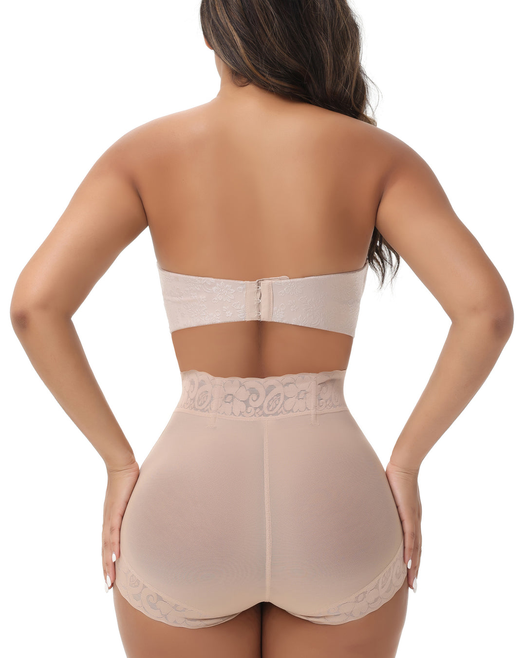 Shapshe® Nahtloser Mittlere Taille Miederhosen Po Lift Shapewear