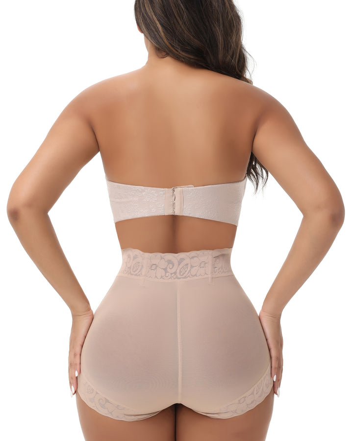 Shapshe® Nahtloser Mittlere Taille Miederhosen Po Lift Shapewear