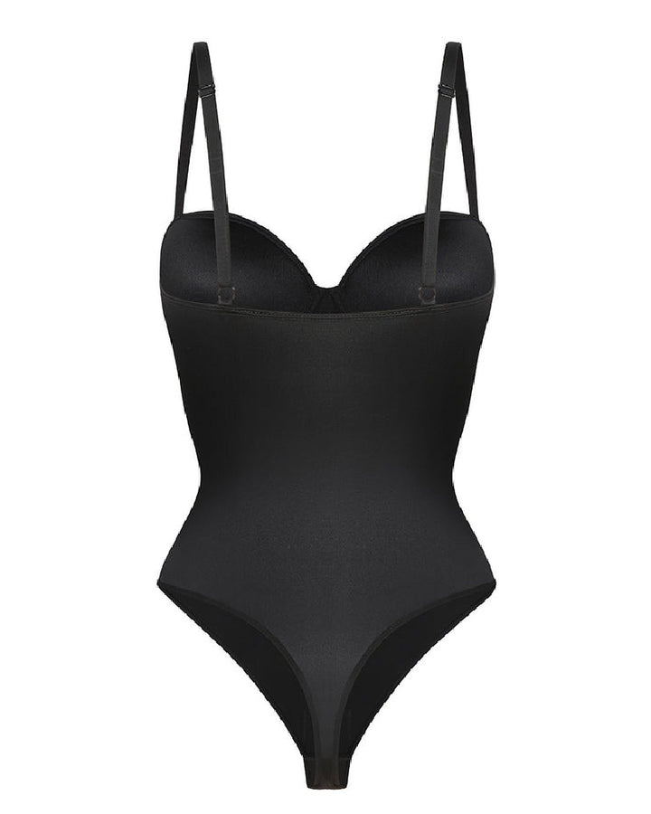 Shapshe® Damen Korsett Tanga Bauchkontrolle Po Lift Bodysuit mit Bügel BH