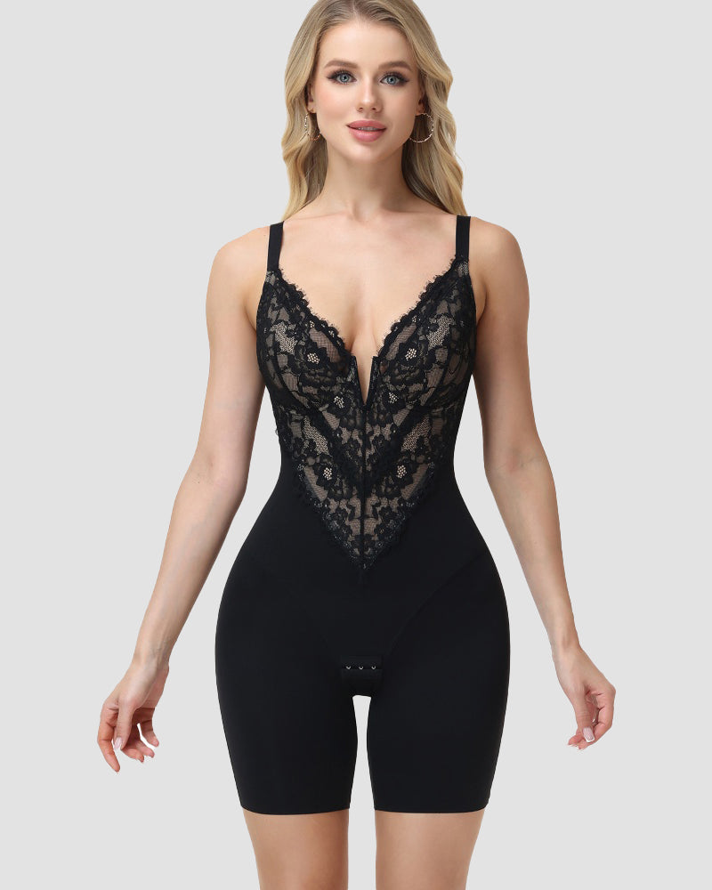 Shapshe® Shapewear mit Tiefem Ausschnitt und Hakenverschluss