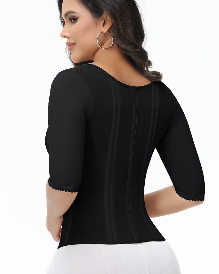 Shapshe® Fajas Colombianas V Ausschnitt Korsett Shapewear Top