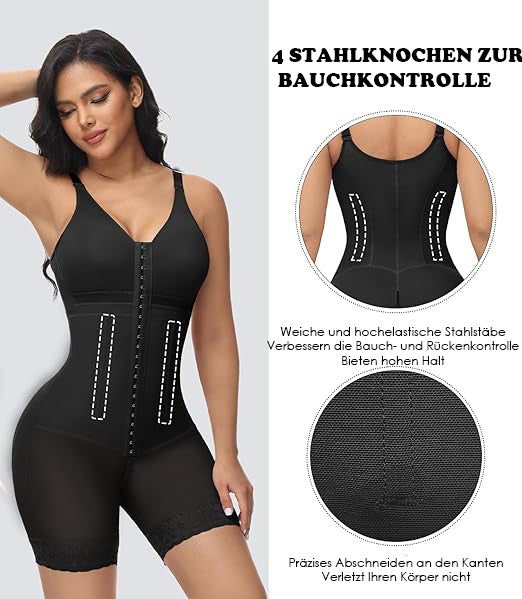 Shapshe® Damen Bauchkontrolle Fajas Colombianas Body Shaper Po-Lifter
