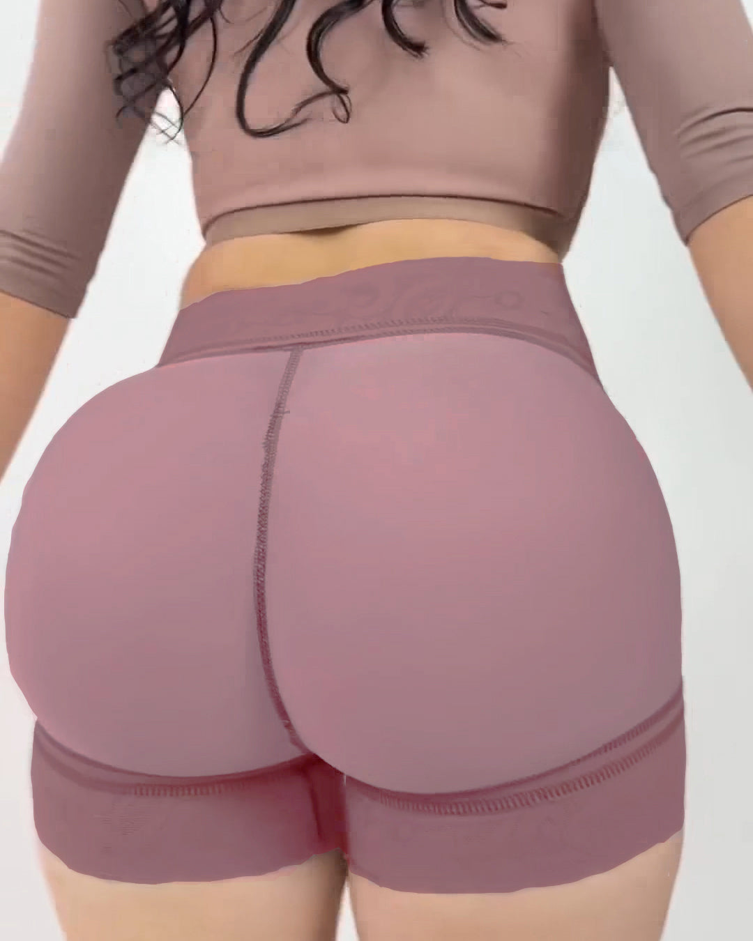 Shapshe® Damen Nahtlose Spitzen Po Lift Bauchkontrolle Shapewear Shorts