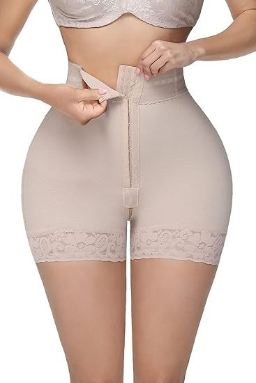 Shapshe® BBL Shorts mit doppelter Kompression Hoher Taille und Bauchkontrolle