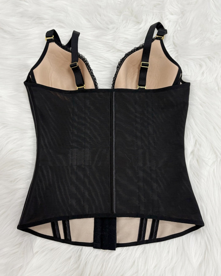 Shapshe® Fajas Colombianas Korsett Top mit Bauchstraffung und Taille Trainer