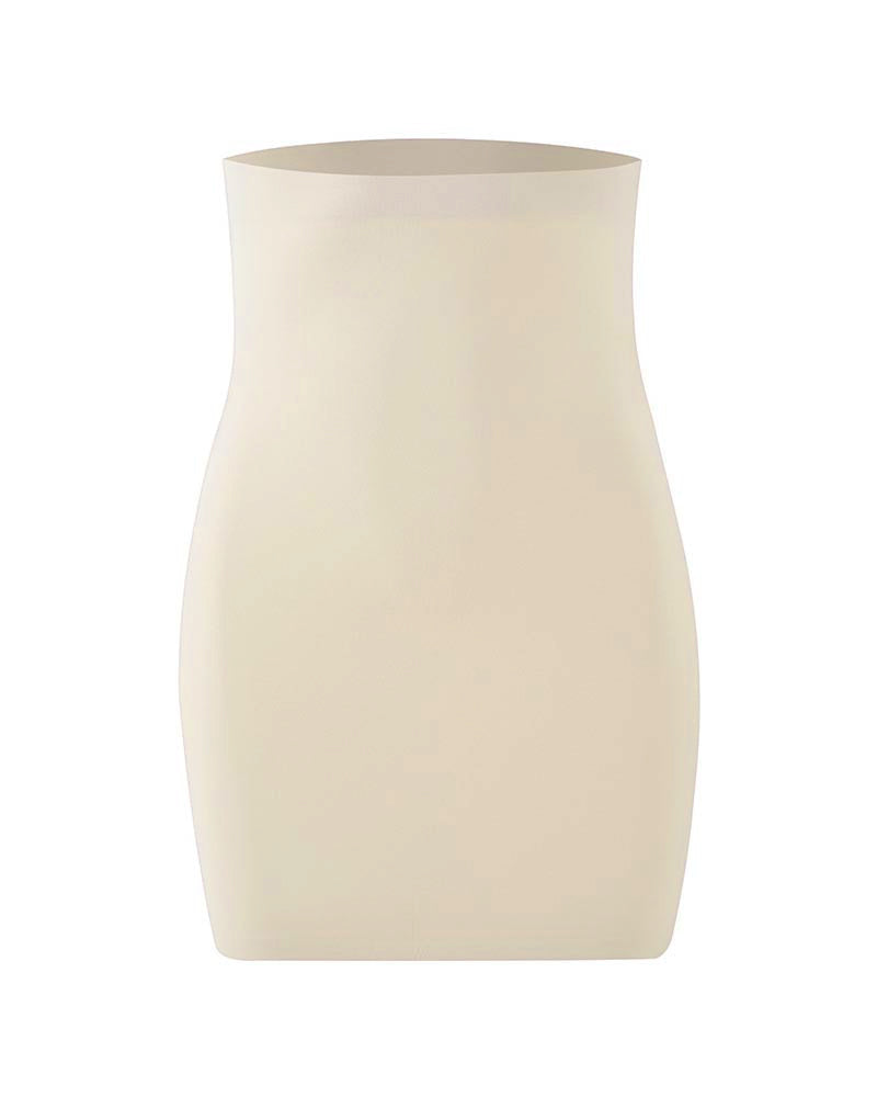 Atmungsaktiver Nahtloser Minirock mit Bauchstraffendem Hüftbund