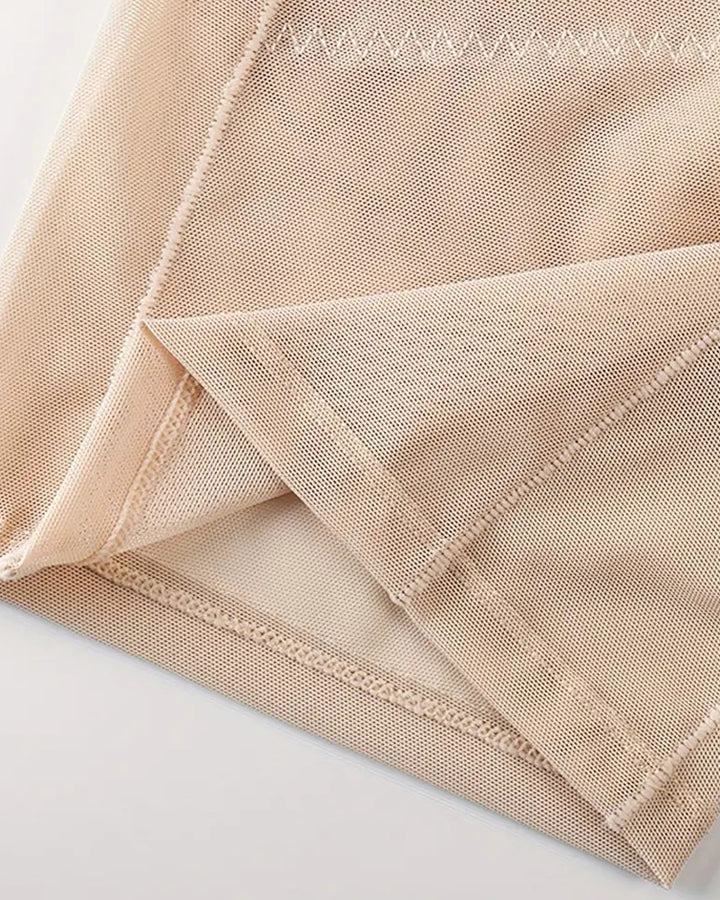 Mesh Hohe Taille Bauchweg Postpartale Formende Shorts