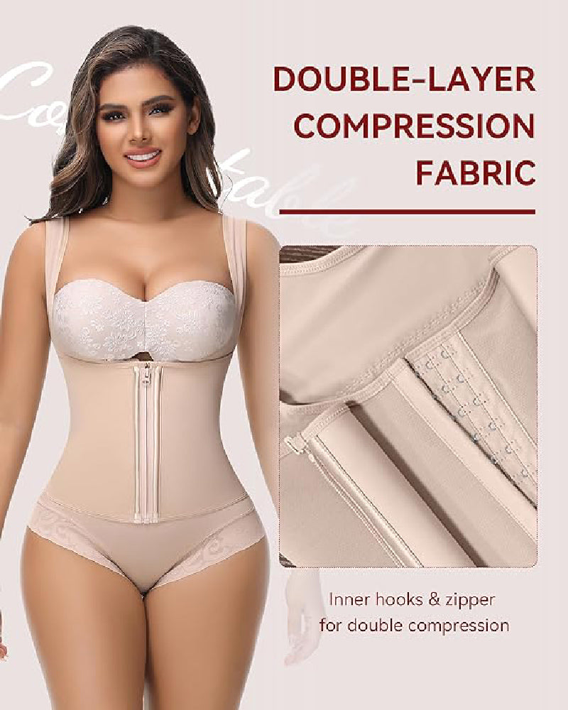 Shapshe® 2 in 1 Korsett Shapewear Bauchweg Offene Brust Fajas