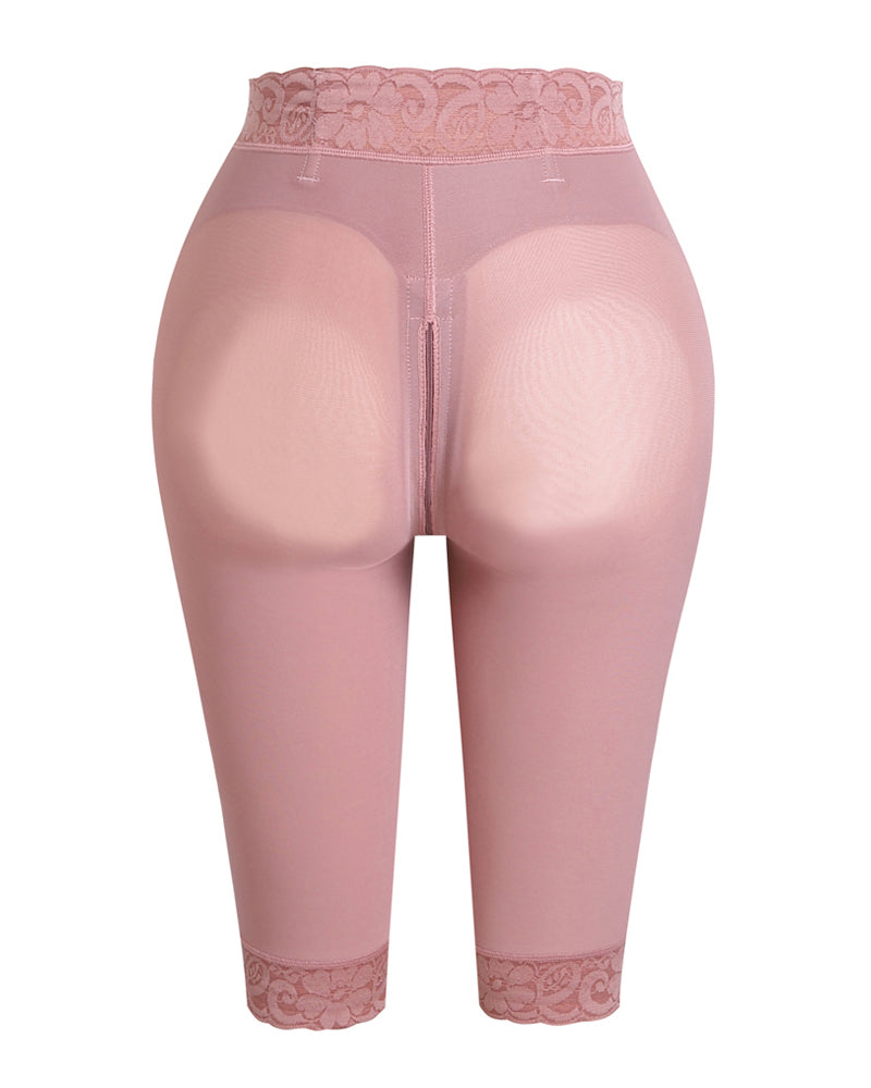 Shapshe® Hohe Taille Unsichtbare Bauchweg Knielange Faja Shorts