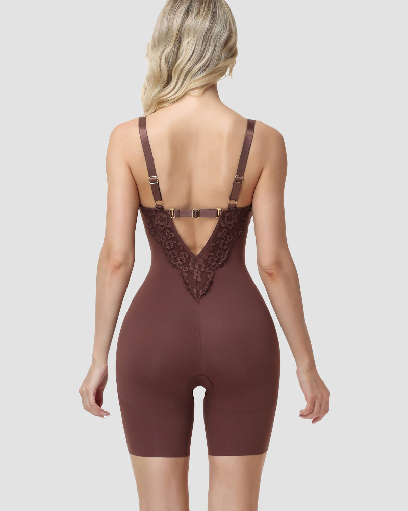 Shapshe® Shapewear mit Tiefem Ausschnitt und Hakenverschluss