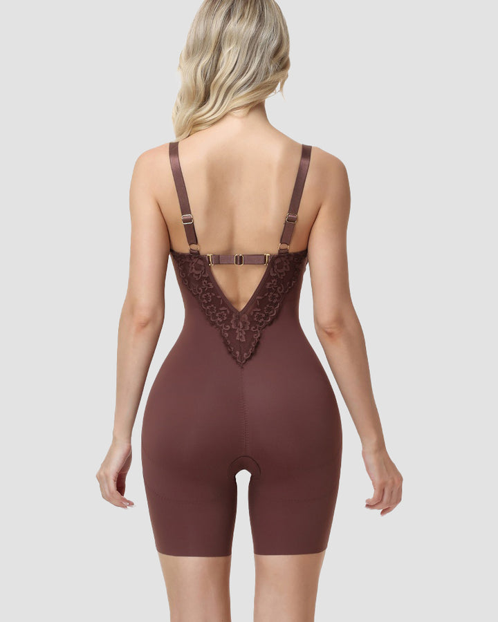 Shapshe® Shapewear mit Tiefem Ausschnitt und Hakenverschluss