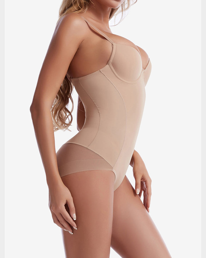Shapshe® Brust Push up Po-Lift Bodysuit Shapewear mit BH
