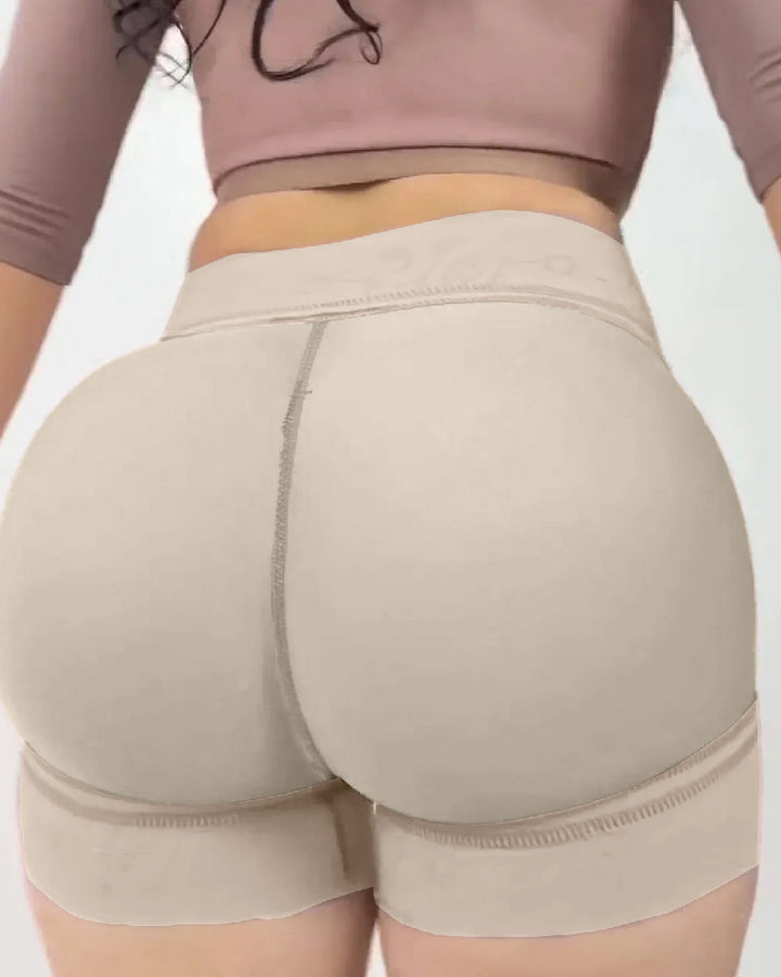 Shapshe® Damen Nahtlose Spitzen Po Lift Bauchkontrolle Shapewear Shorts