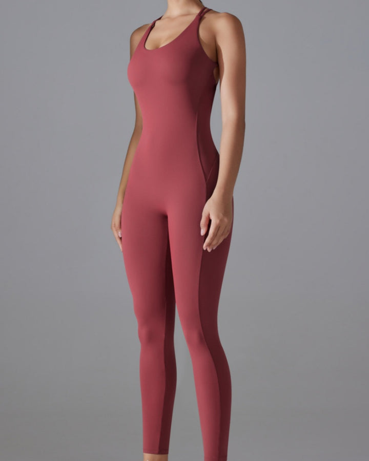 Hüfthebender Schnelltrocknender Enger Cross Body Fitness Overall