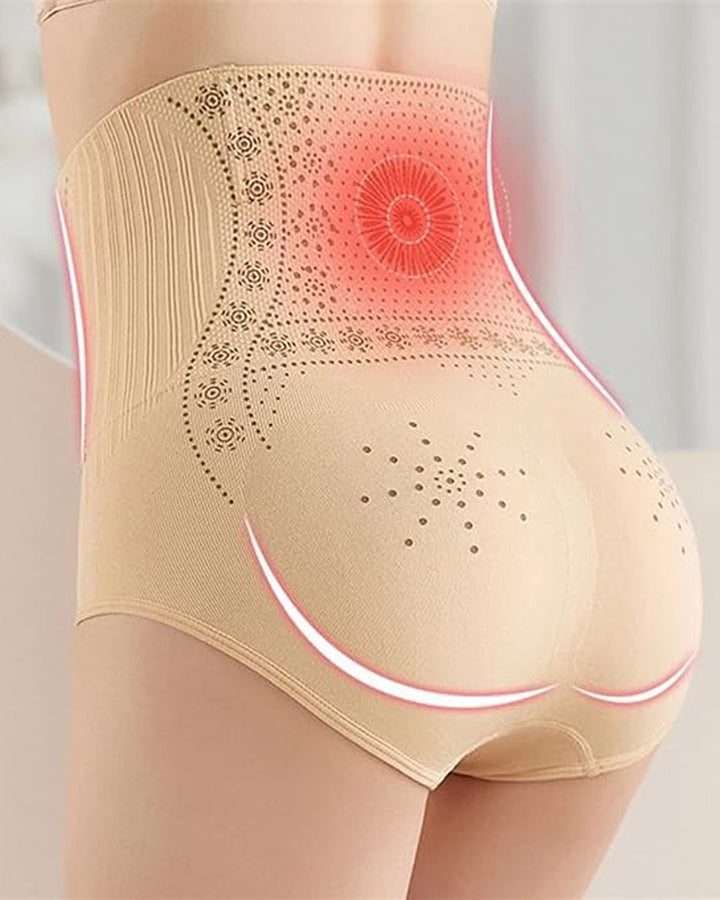 Damen Hohe Taille Shapewear Fettverbrennende Body Shaper Slips