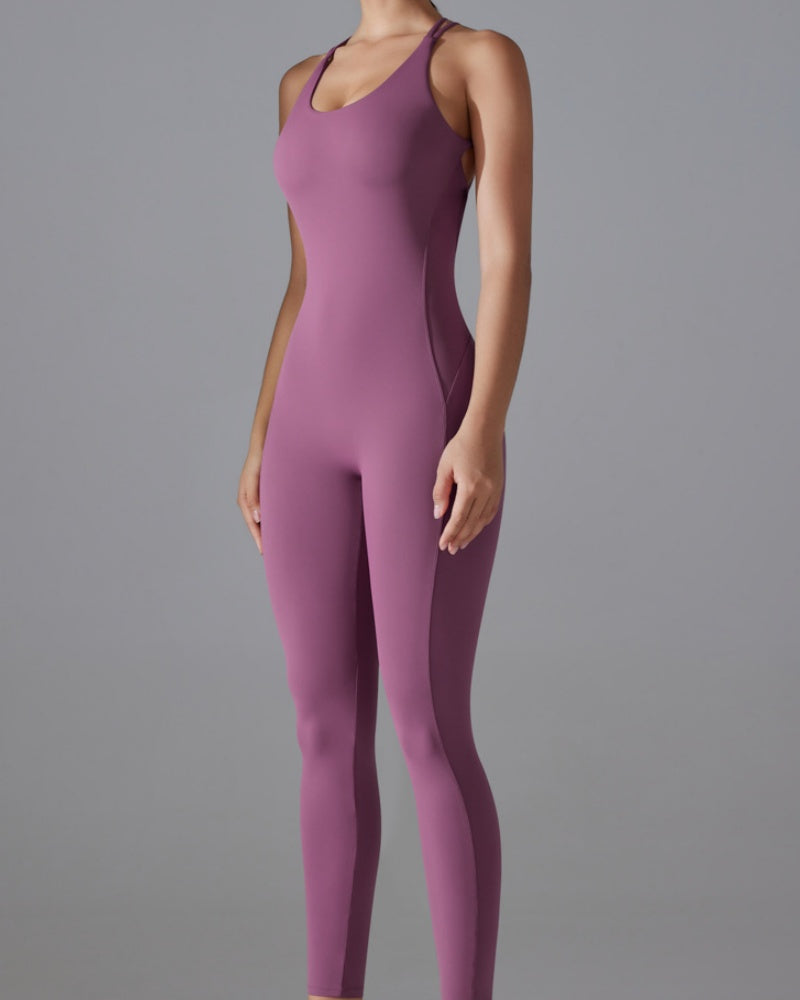 Hüfthebender Schnelltrocknender Enger Cross Body Fitness Overall