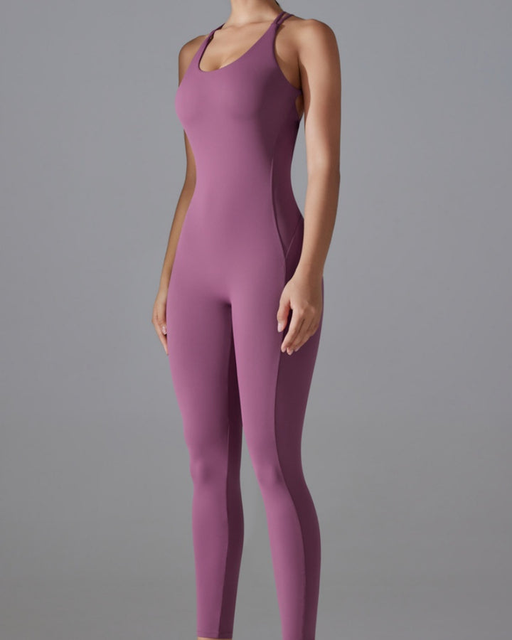 Hüfthebender Schnelltrocknender Enger Cross Body Fitness Overall