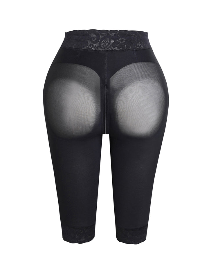 Shapshe® Hohe Taille Unsichtbare Bauchweg Knielange Faja Shorts