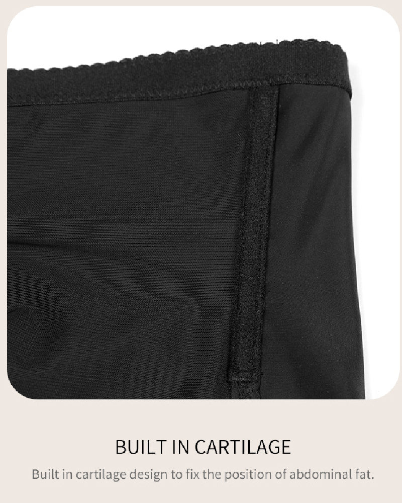 Damen Bauchweg Figurformende Nahtlose Spitzen Shapewear Slip