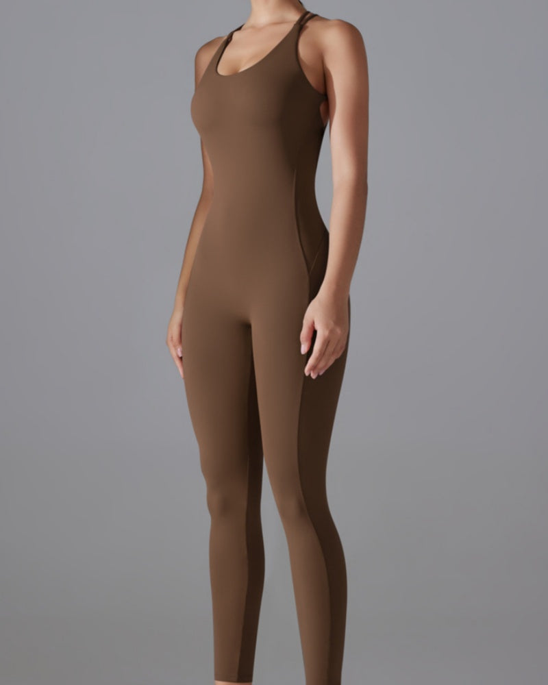 Hüfthebender Schnelltrocknender Enger Cross Body Fitness Overall