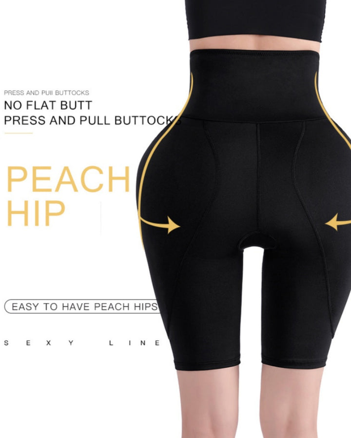 Damen-Shorts mit Hoher Taille Bauch-Lifting und Hüft-Lifting