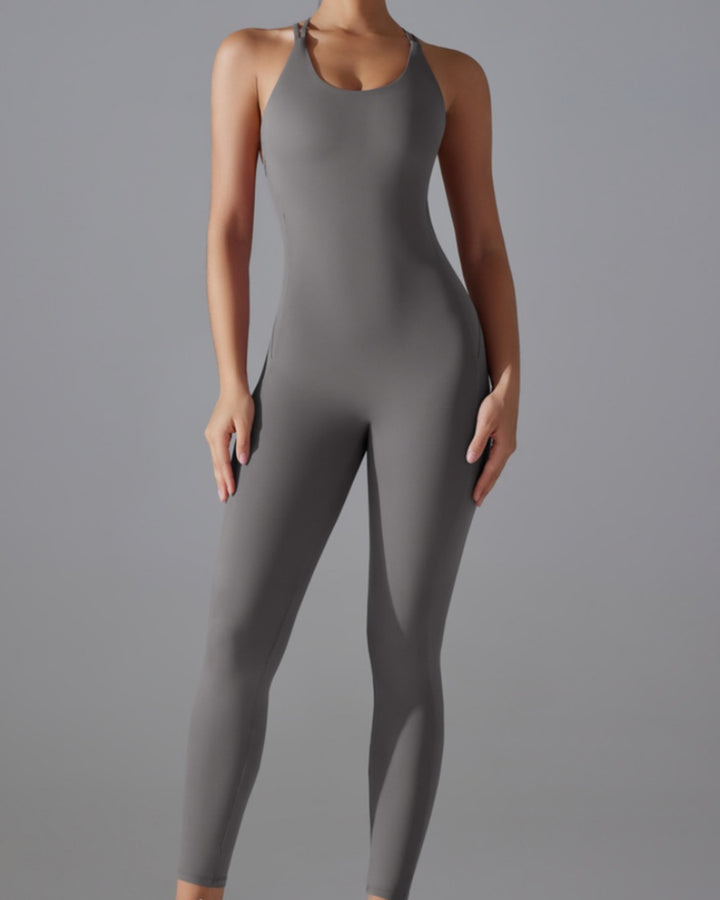 Hüfthebender Schnelltrocknender Enger Cross Body Fitness Overall