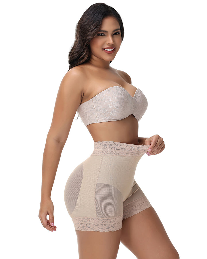 Shapshe® Bauchkontrolle Shorts Hohe Taille Po-Lifter