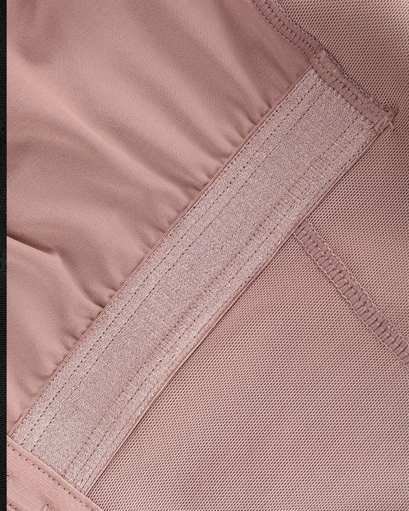 Shapshe® Ganzkörper Bauchweg Shapewear mit Haken und Ösen und fester Kompression