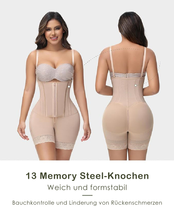 Shapshe® Hoher Kompression BBL Shapewear mit extremem Taillengürtel