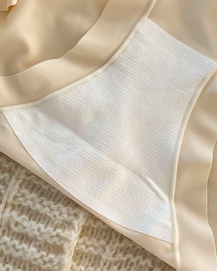 Eis Seide Nahtlose Taillen Formende Slips Hüfthub Atmungsaktive Unterhosen