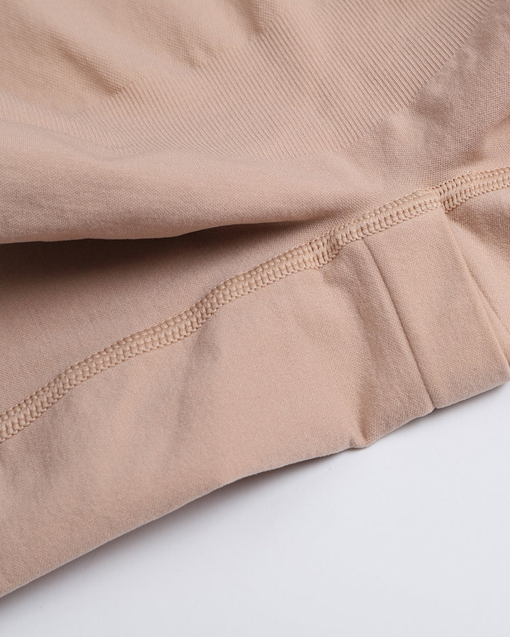 Damen Nahtloser Oberschenkel Bauchweg U-Ausschnitt Bodysuit Shapewear