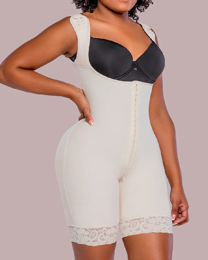 Shapshe® Sanduhr Bauchkontrolle Po Lifting Fajas Frontschnalle Shapewear