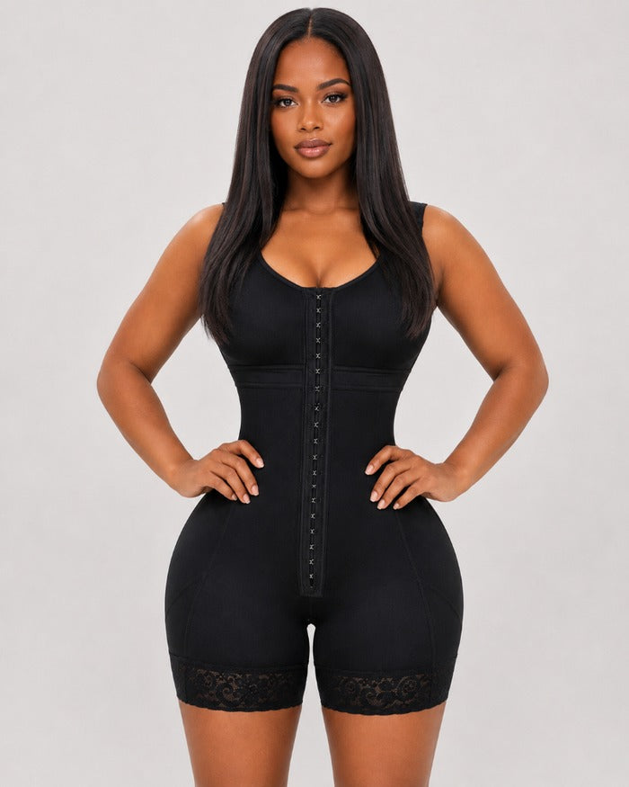 Shapshe® Kompressions Doppel Ganzkörper Faja der Stufe 2 mit BH Shapewear