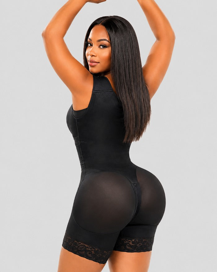 Shapshe® Kompressions Doppel Ganzkörper Faja der Stufe 2 mit BH Shapewear