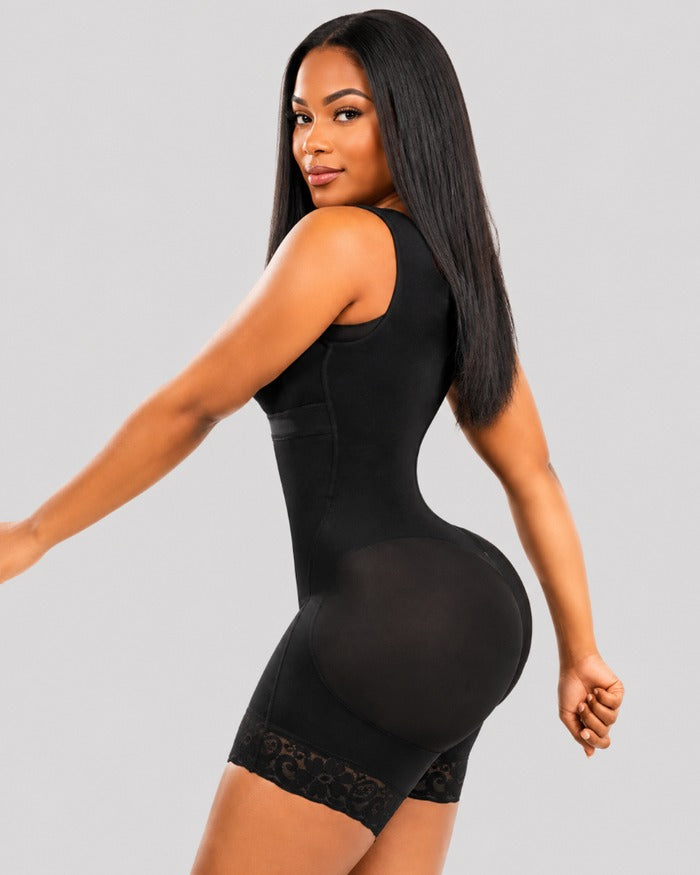Shapshe® Kompressions Doppel Ganzkörper Faja der Stufe 2 mit BH Shapewear