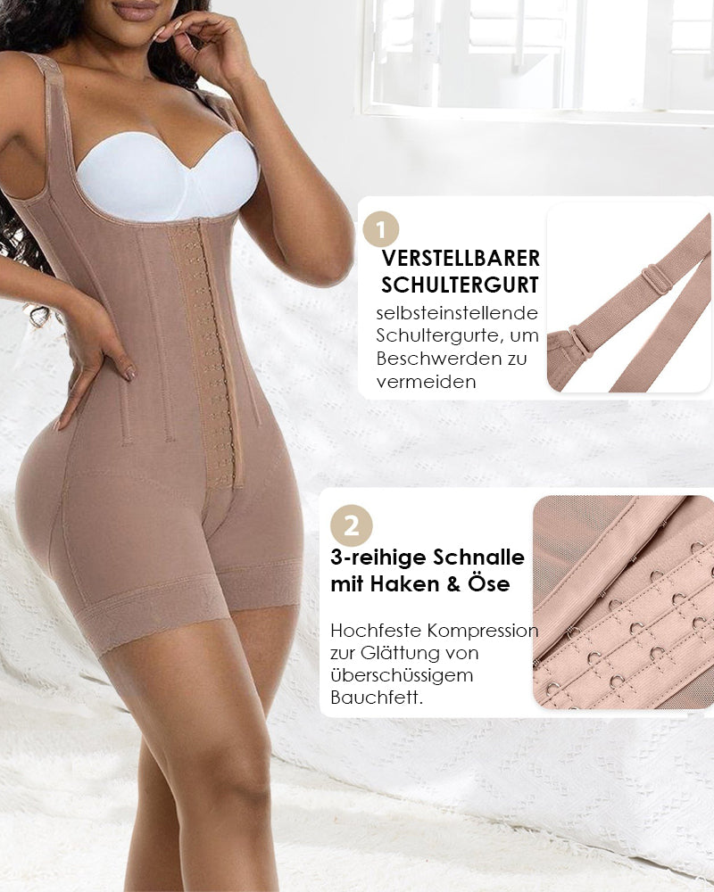 Shapshe® Hohe Kompressions Shapewear mit Haken Body Shaper