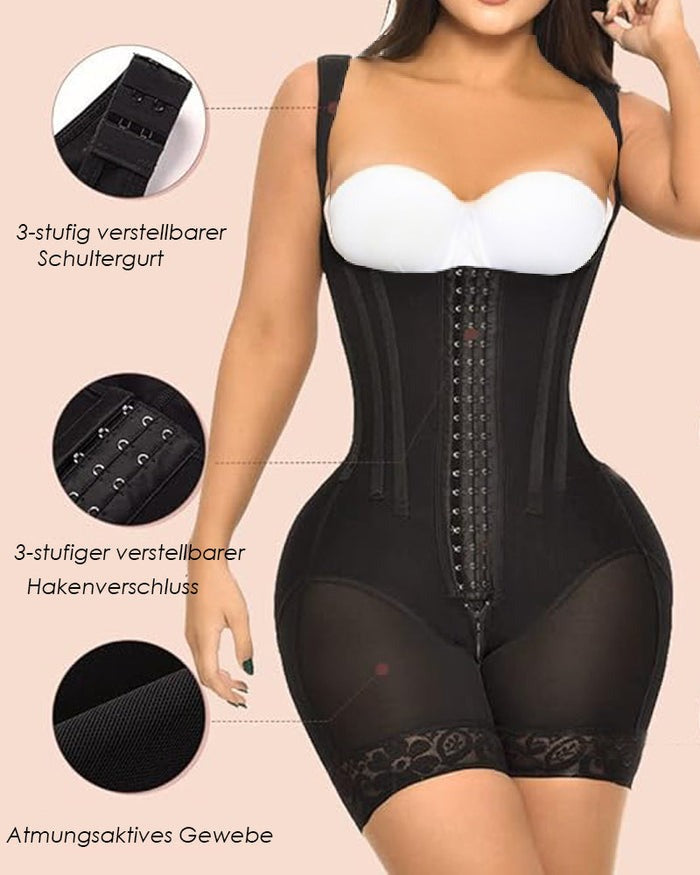 Shapshe® Bauchkontrolle Fajas Colombianas Ganzkörperformer Po-Lifter Oberschenkel schlankere Shapewear