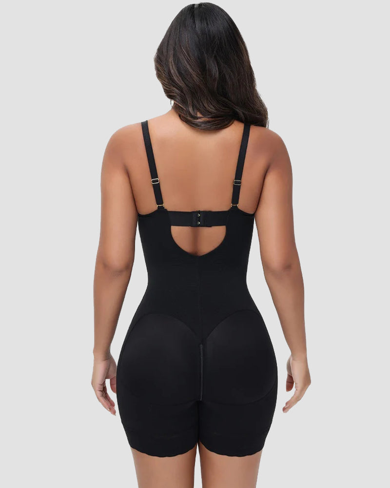 Shapshe® Brustwarzen BH Bauchkontrolle Shapwear Bodysuit für Damen