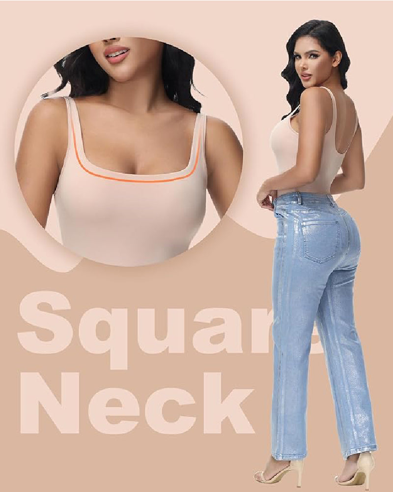 Shapshe® Nahtlose Bauchweg Tanga Rückenfrei Ausschnitt Shapewear