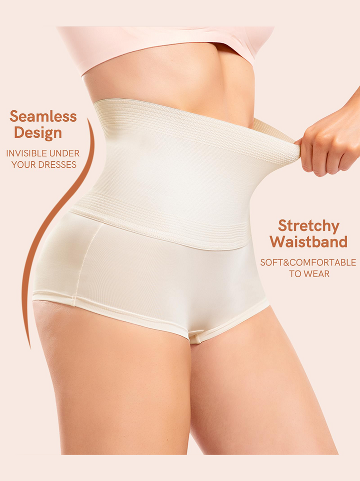Shapewear Höschen Shorts Flacher Bauch Hohe Taille Formende Unterwäsche