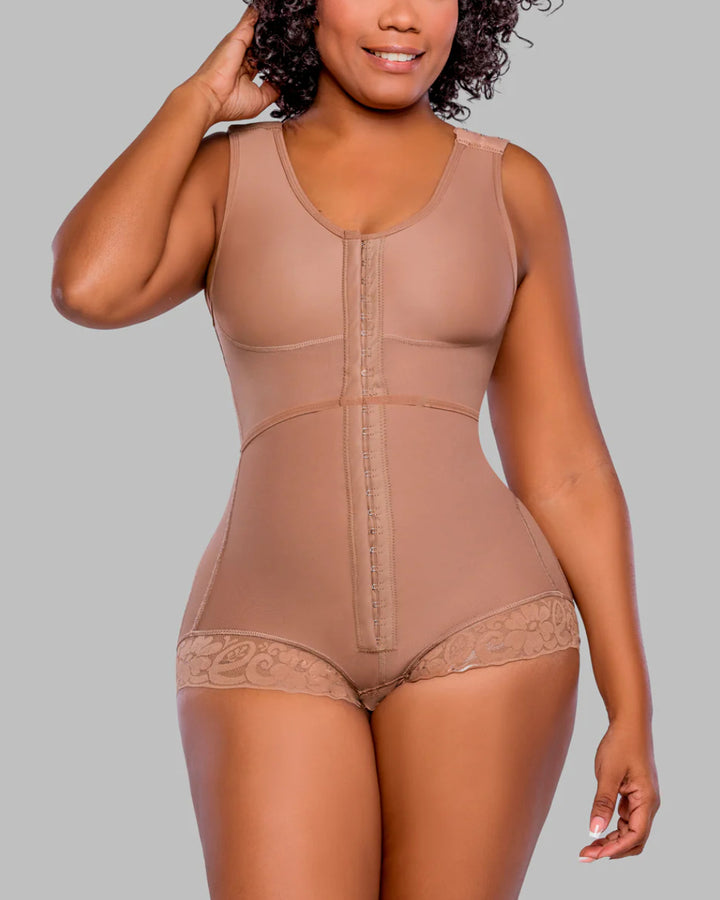 Shapshe® Butt Lifting Shapewear Bodysuit Haken und Öse Bauchkontrolle