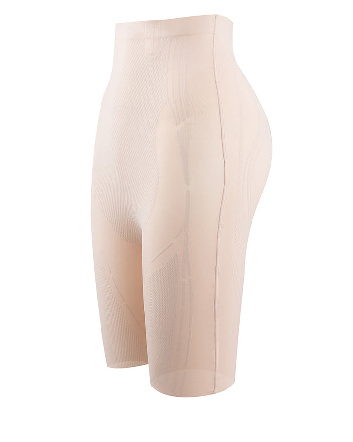 Flüssige Spurlose Hohe Taille Shaping Shorts Bauchweg Shapewear