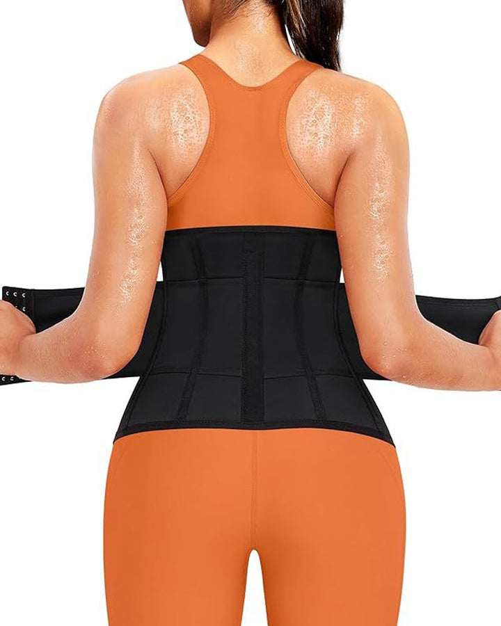 Damen Schwitz Abnehmen Taillentrainer Bauchformung Sauna Korsett Gürtel