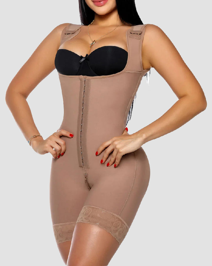 Shapshe® Sanduhr Bauchkontrolle Po Lifting Fajas Frontschnalle Shapewear