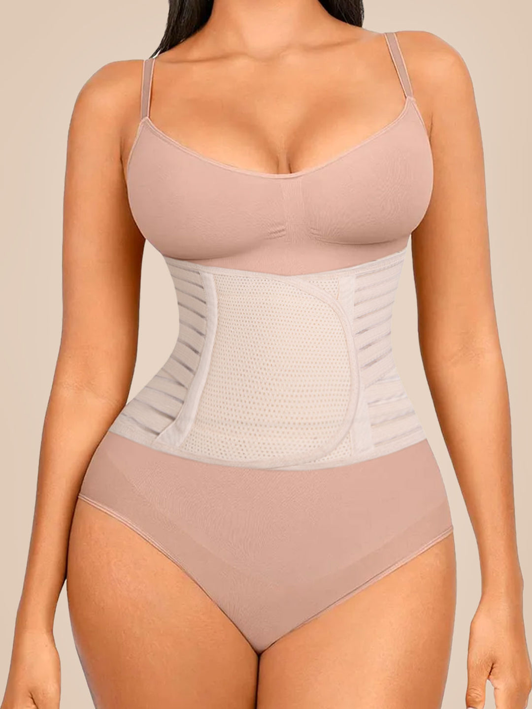 Shapshe® Klettverschluss Lordosenstütze Taillentrainer Atmungsaktiv Verstellbar Korsett