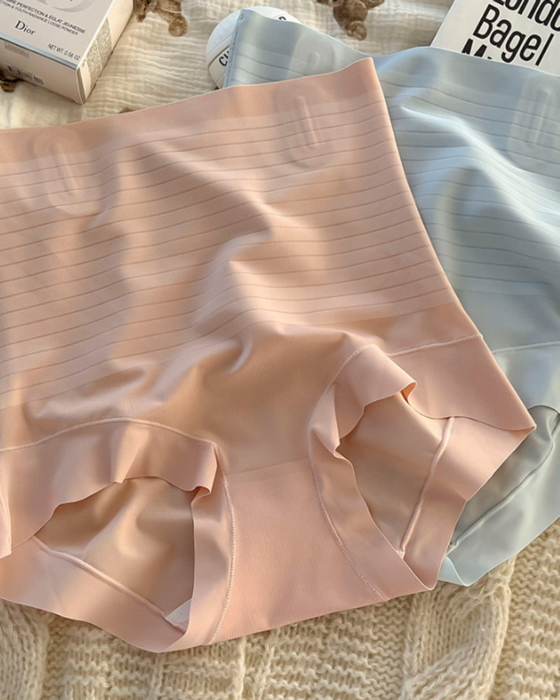 Eis Seide Nahtlose Taillen Formende Slips Hüfthub Atmungsaktive Unterhosen
