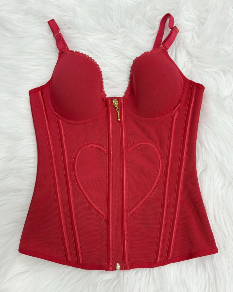 Shapshe® Fajas Colombianas Korsett Top mit Bauchstraffung und Taille Trainer